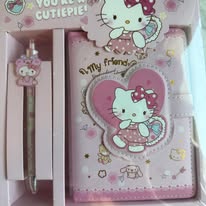 Hello Kitty Journal with Pen