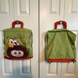 Drawstring book bag
